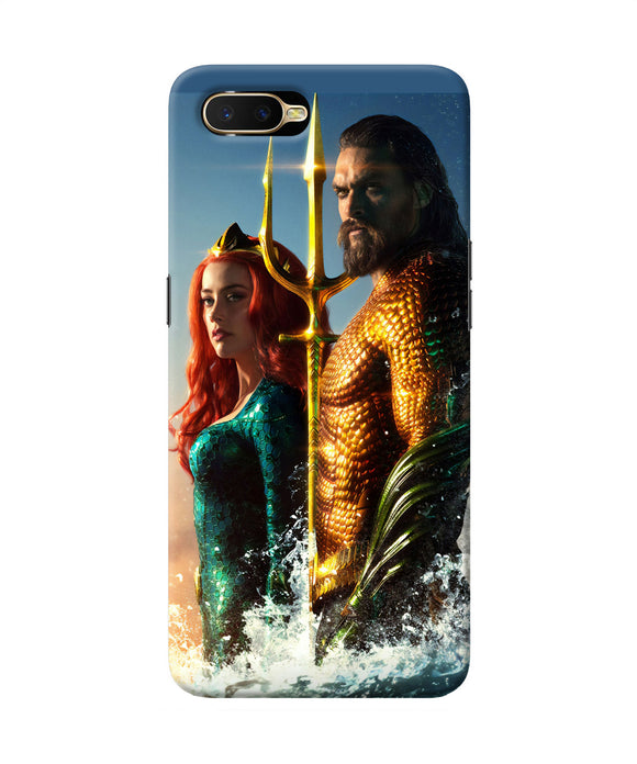Aquaman Couple Oppo K1 Back Cover