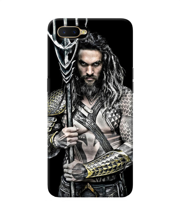 Aquaman Trident Black Oppo K1 Back Cover