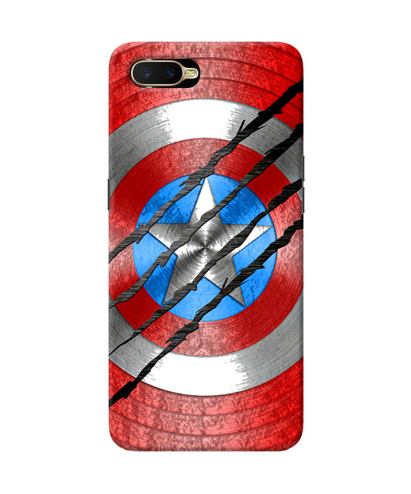 Scratch On Shield Oppo K1 Back Cover