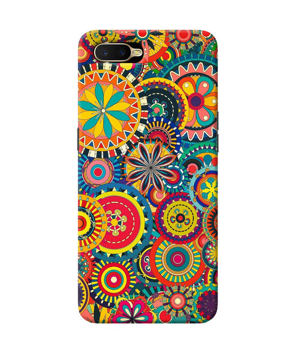 Colorful Circle Pattern Oppo K1 Back Cover