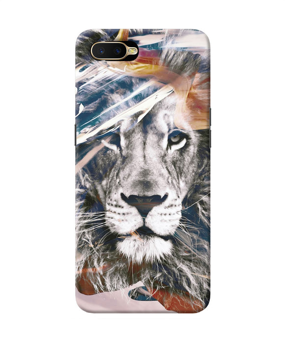 Lion Poster Oppo K1 Back Cover
