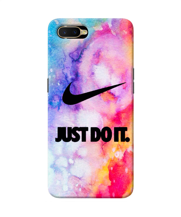Just Do It Colors Oppo K1 Back Cover