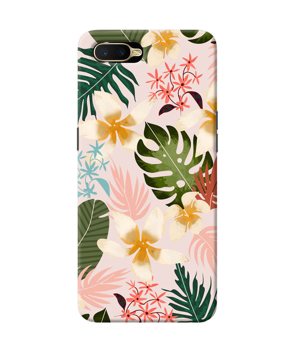 Leaf Print Oppo K1 Back Cover
