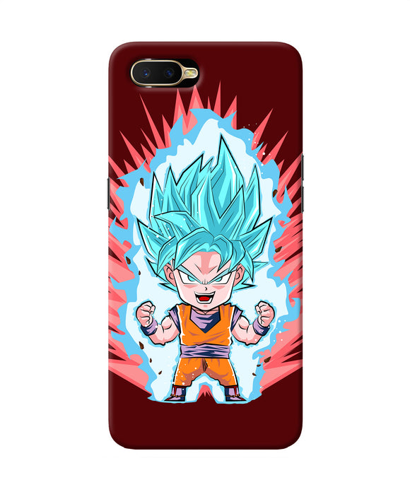 Goku Little Character Oppo K1 Back Cover
