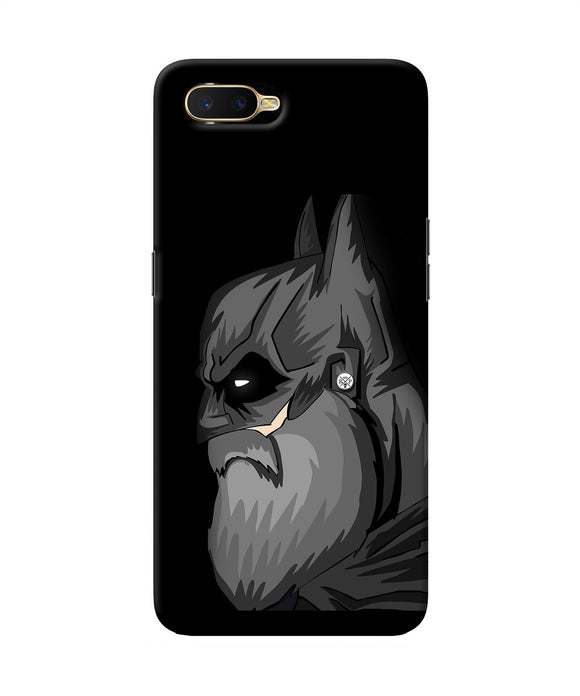 Batman With Beard Oppo K1 Back Cover