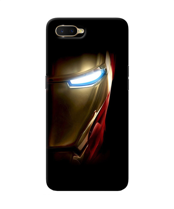 Ironman Half Face Oppo K1 Back Cover