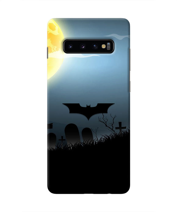 Batman Scary cemetry Samsung S10 Plus Real 4D Back Cover
