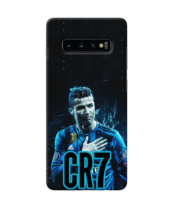 Christiano Ronaldo Blue Samsung S10 Plus Real 4D Back Cover