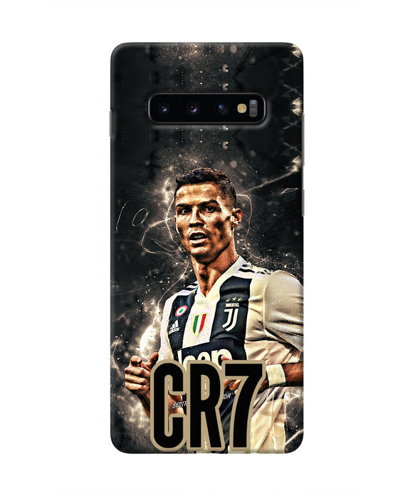 CR7 Dark Samsung S10 Plus Real 4D Back Cover
