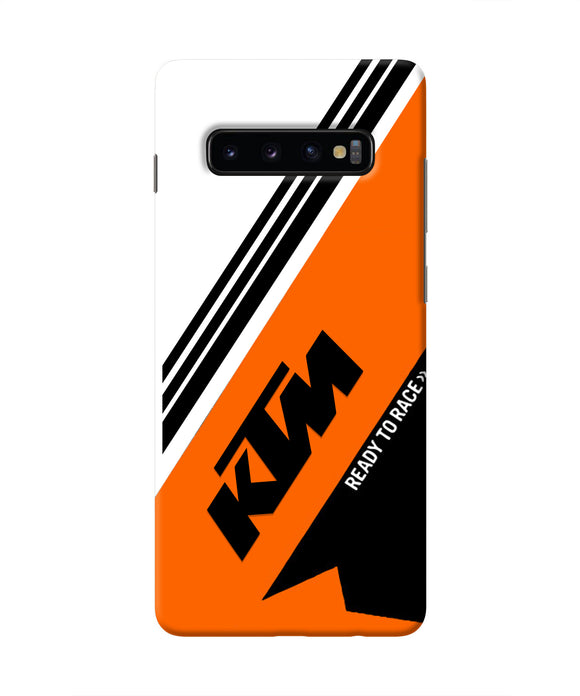 KTM Abstract Samsung S10 Plus Real 4D Back Cover
