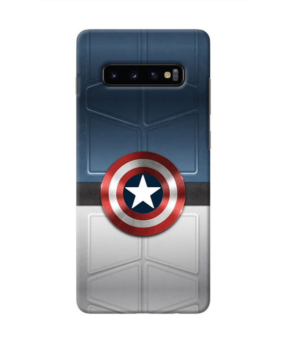 Captain America Suit Samsung S10 Plus Real 4D Back Cover