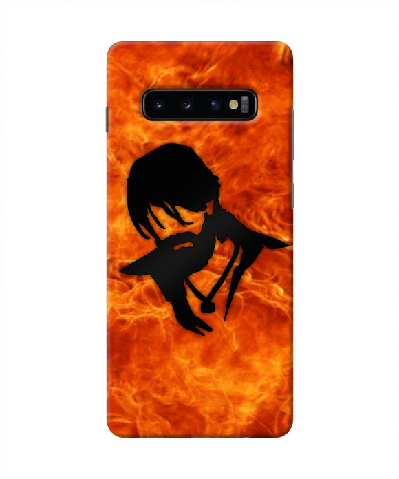 Rocky Bhai Face Samsung S10 Plus Real 4D Back Cover