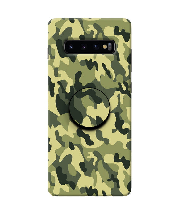 Camouflage Samsung S10 Plus Pop Case