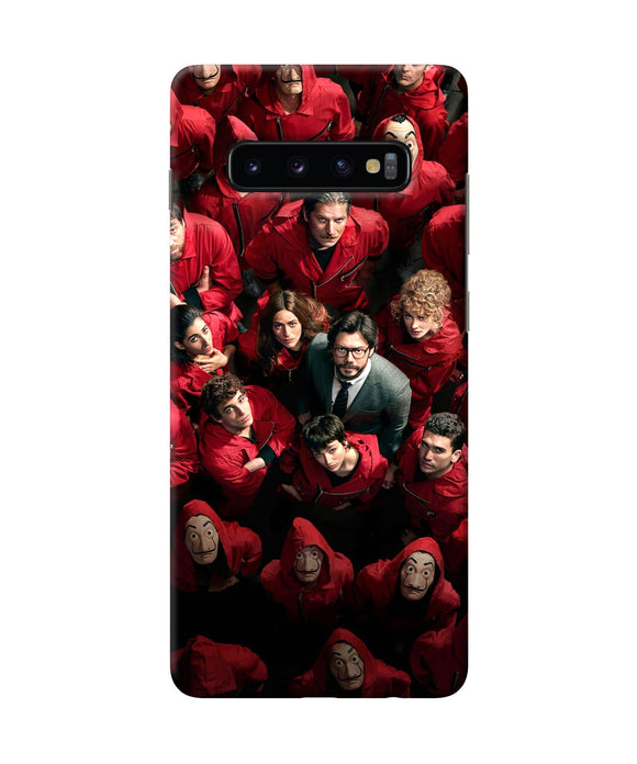 Money Heist Professor with Hostages Samsung S10 Plus Back Cover