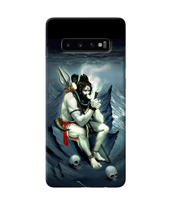Lord Shiva Chillum Samsung S10 Plus Back Cover