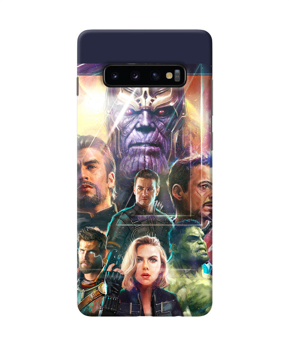 Avengers Poster Samsung S10 Plus Back Cover
