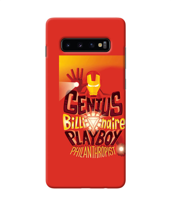 Ironman Quote Samsung S10 Plus Back Cover