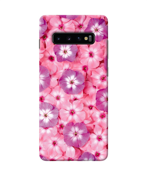 Natural Pink Flower Samsung S10 Plus Back Cover