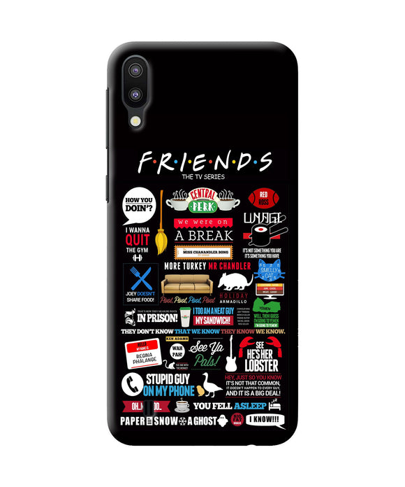 Friends Samsung M10 Back Cover