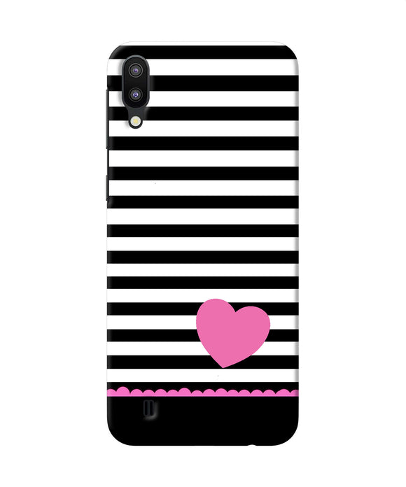 Abstract Heart Samsung M10 Back Cover