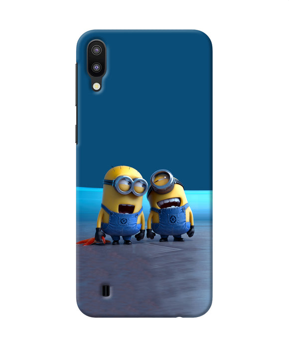 Minion Laughing Samsung M10 Back Cover