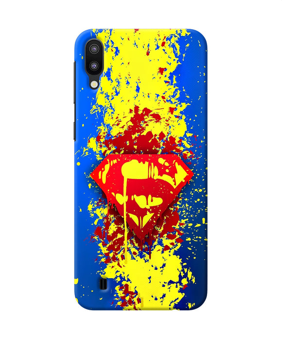Superman Logo Samsung M10 Back Cover