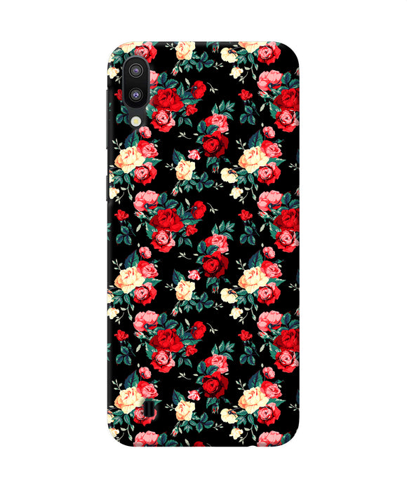 Rose Pattern Samsung M10 Back Cover