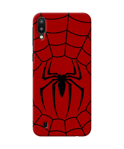 Spiderman Web Samsung M10 Real 4D Back Cover