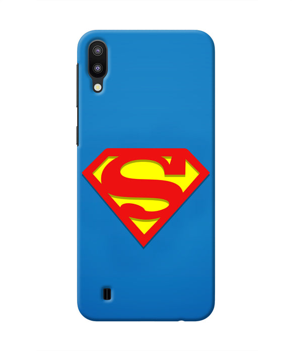 Superman Blue Samsung M10 Real 4D Back Cover
