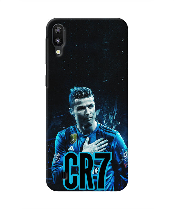 Christiano Ronaldo Blue Samsung M10 Real 4D Back Cover
