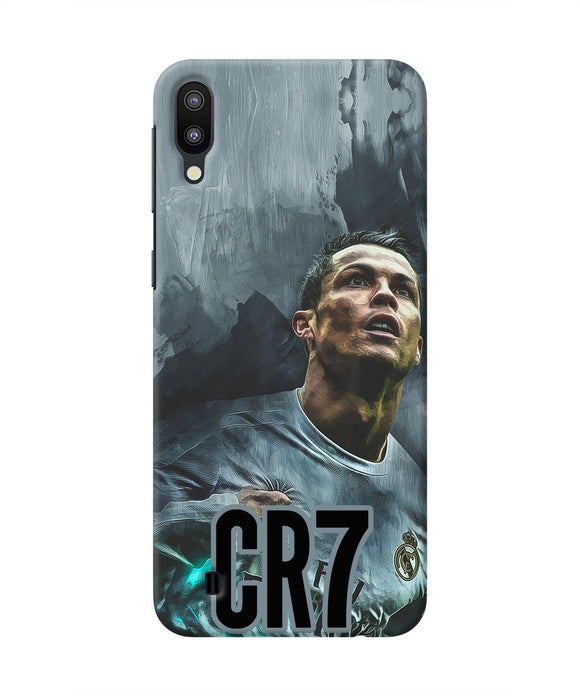 Christiano Ronaldo Grey Samsung M10 Real 4D Back Cover