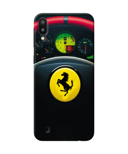 Ferrari Steeriing Wheel Samsung M10 Real 4D Back Cover