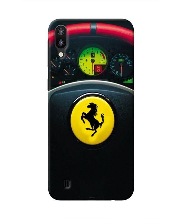 Ferrari Steeriing Wheel Samsung M10 Real 4D Back Cover