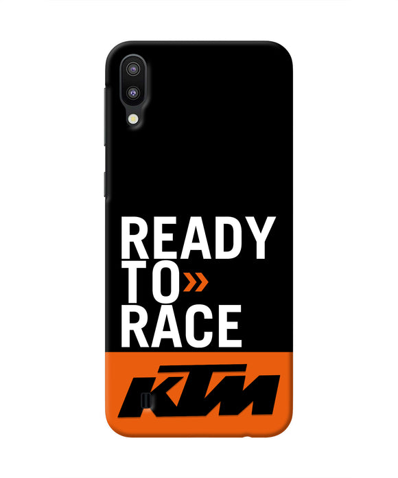 KTM Ready To Race Samsung M10 Real 4D Back Cover