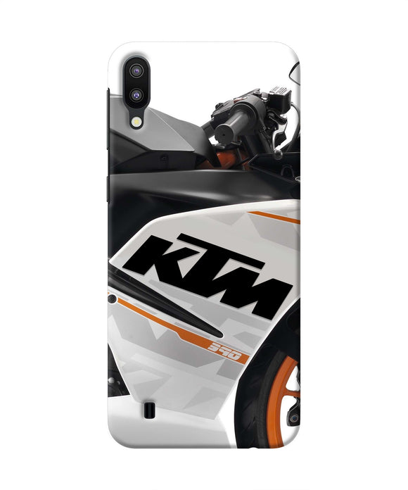 KTM Bike Samsung M10 Real 4D Back Cover