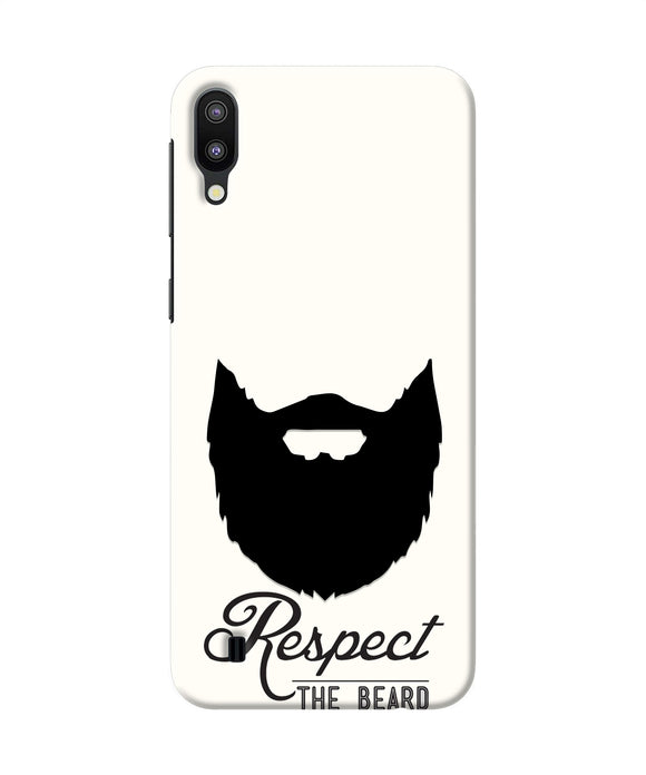 Respect the Beard Samsung M10 Real 4D Back Cover