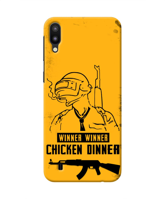 PUBG Chicken Dinner Samsung M10 Real 4D Back Cover