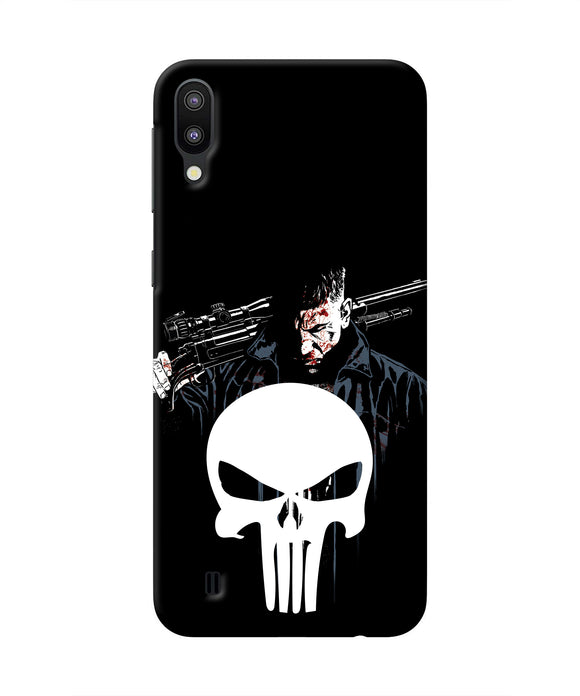 Punisher Character Samsung M10 Real 4D Back Cover