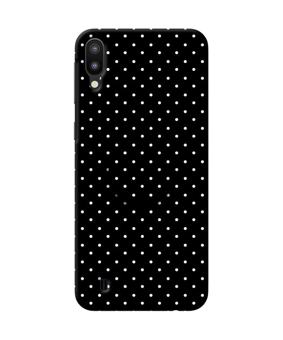 White Dots Samsung M10 Pop Case