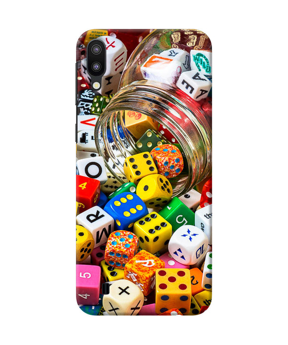Colorful Dice Samsung M10 Back Cover