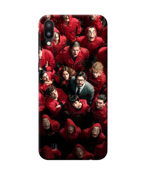 Money Heist Professor with Hostages Samsung M10 Back Cover