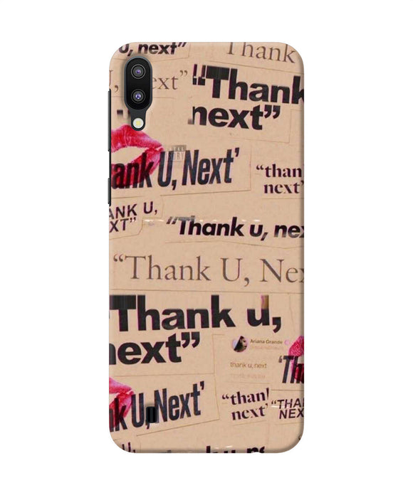 Thank You Next Samsung M10 Back Cover