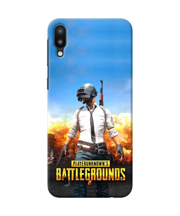 Pubg Poster Samsung M10 Back Cover