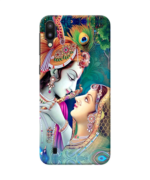 Lord Radha Krishna Paint Samsung M10 Back Cover