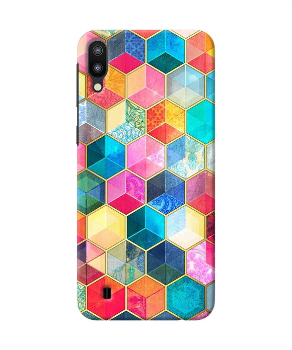 Abstract Color Box Samsung M10 Back Cover