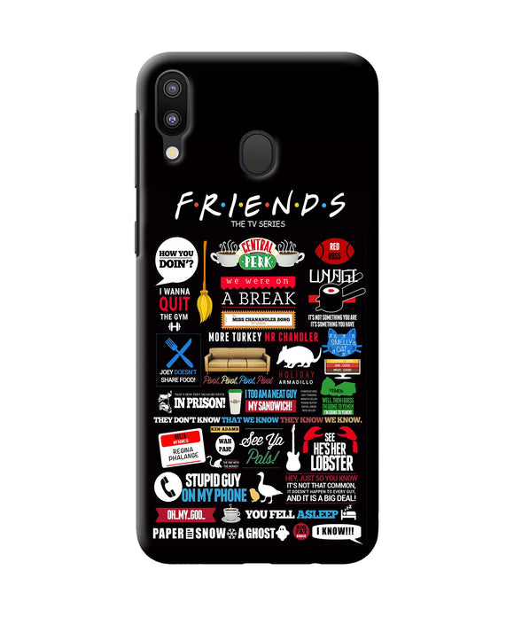 Friends Samsung M20 Back Cover