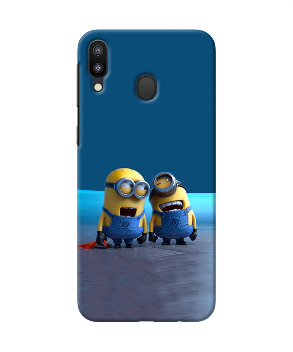 Minion Laughing Samsung M20 Back Cover