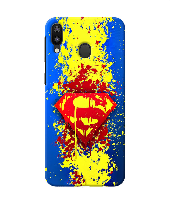 Superman Logo Samsung M20 Back Cover