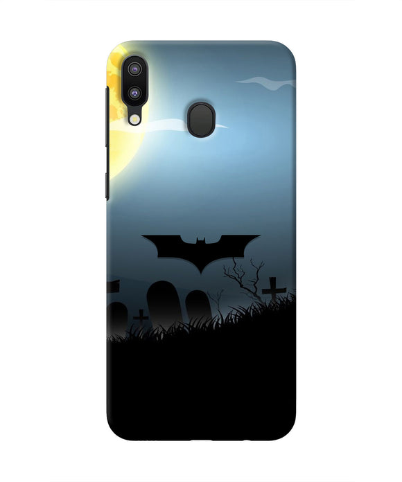 Batman Scary cemetry Samsung M20 Real 4D Back Cover