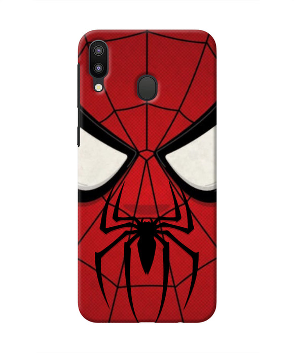 Spiderman Face Samsung M20 Real 4D Back Cover
